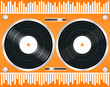 turntable vector