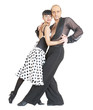 Couple dancers latina style Couple dancers latina style