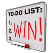 To-Do List - Win - Dry Erase Board To-Do List - Win - Dry Erase Board