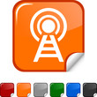 Communication  sticker icon. Vector illustration