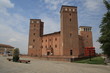 Fossano - castello degli Acaia, panorama