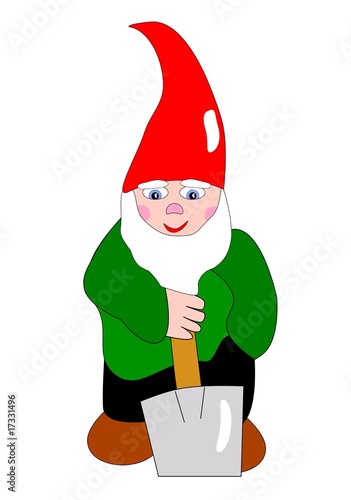 Vektor: Zwerg Zwerg