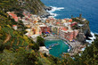Vernazza vista aerea