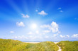 Ein idyllischer Tag im Sommer an der Nordsee