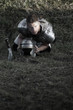 Agressive Roman soldiers. Photo.
