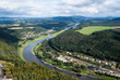 View from Lilienstein in Saxony View from Lilienstein in Saxony