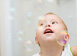 Soap bubbles and the boy