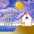 Illustration: schema bild offshore windpark solarthermie schaubild schema bild offshore windpark solarthermie schaubild