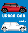Picto de voiture urbaine
