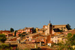 Le village de roussillon dans le lubéron