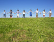 Group Holding hands