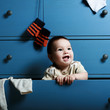 Foto: closeup portrait of adorable baby closeup portrait of adorable baby