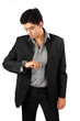 Businessman Checking Time