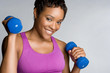 Black Girl Exercising
