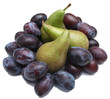 Birnen und Pflaumen