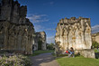 Parque de San MaryÂ´s en la ciudad de York, Reino Unido.