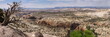 panoramic view in the southwest of united states