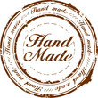 vector hand made quality stamp vector hand made quality stamp