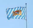 Bayerische Flagge