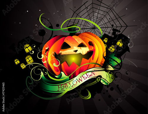 Halloween Vector Composition