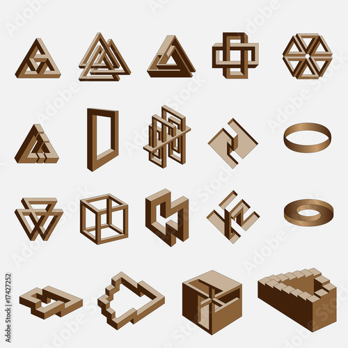 Vector: Impossible objects Impossible objects