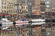 Im alten Hafen, Vieux Port, Honfleur, Normandie, Frankreich