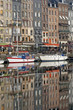 Im alten Hafen, Vieux Port, Honfleur, Normandie, Frankreich