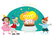 Vector: Birthday Cake Birthday Cake