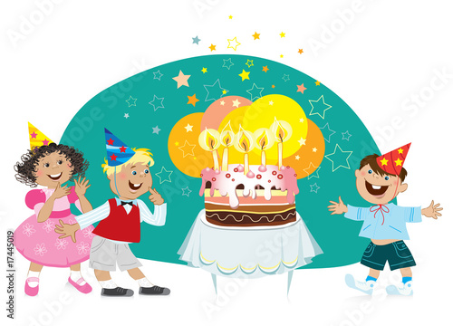 Vector: Birthday Cake Birthday Cake