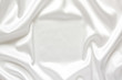 White silk textile background
