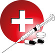 kreuz tabletten spritze