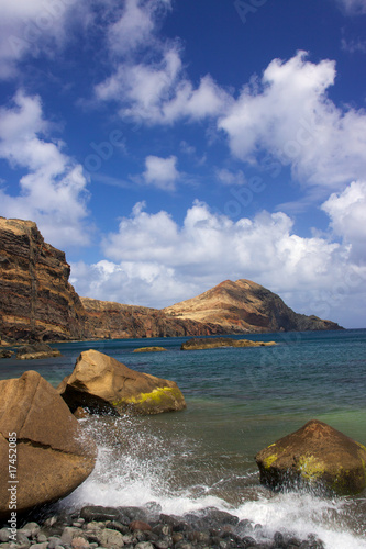 Photo: Secret bay in Ponta de Sao Lourenco Secret bay in Ponta de Sao Lourenco