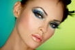 Photo: Portrait of sexy woman with outstanding makeup Portrait of sexy woman with outstanding makeup
