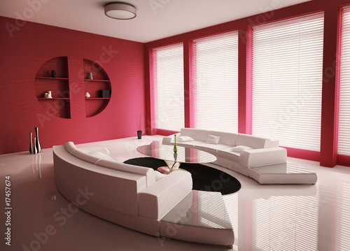 Foto: Modern Zimmer innenaufnahme 3d Modern Zimmer innenaufnahme 3d