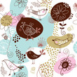 floral  pattern, seamless background