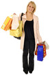 Photo: Junge Frau beim Shoppen Junge Frau beim Shoppen
