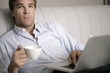 business mann sofa