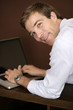 notebook businessman