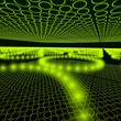green matrix background