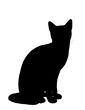 Cat Illustration Silhouette Cat Illustration Silhouette