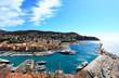 aerial view of the city of Nice France