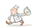 Vector: good-natured doctor good-natured doctor