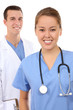 Attractive Man and Woman Medical Team