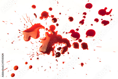 Photo: Blood stains Blood stains