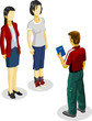Student Isometric