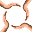 Hands Making a Circle Hands Making a Circle