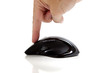 finger clicking a computer mouse