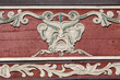 Fachwerkdetail an einem Haus in Hameln