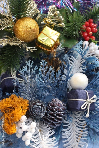 Photo : décoration de fêtes noël et saint sylvestre décoration de fêtes noël et saint sylvestre