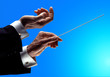 orchestra conductor hands